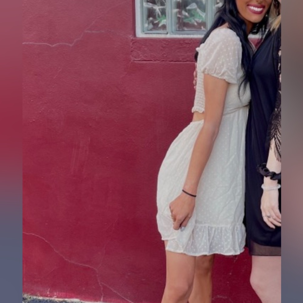 Cream Dress